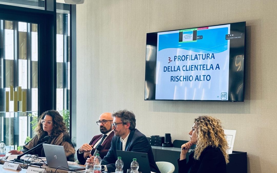 IN AULA CON I VERTICI DELL’AGENZIA DI INFORMAZIONE FINANZIARIA